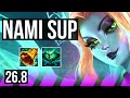 NAMI &amp; Kai'Sa vs THRESH &amp; Ezreal (SUP) | EUW Master | 26.8