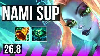 NAMI &amp; Kai'Sa vs THRESH &amp; Ezreal (SUP) | EUW Master | 26.8