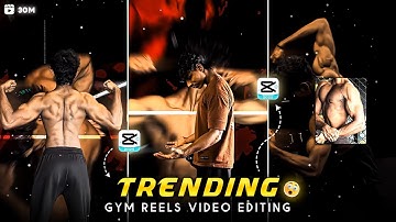 Instagram Trending GYM Transition Reels Editing | GYM reels tutorial | Capcut Editing