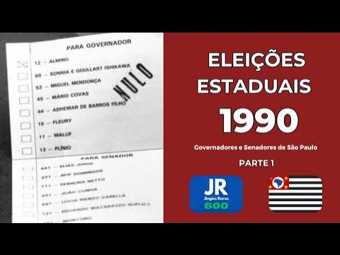 (Especial 600)Jingles Eleições Estaduais 1990 Governadores e Senadores