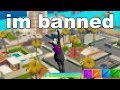 I Got BANNED for CRASHING the Fortnite Servers