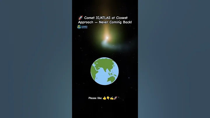 🚀 Comet 3I/ATLAS at Closest Approach — Never Coming Back!