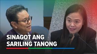 ‘You answered your question’: Cabrera tells Ferrer she responded to herself | ABS-CBN News