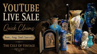 Vintage & Antique Collectables & Home Decor Live Sale