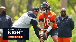 Caleb Williams struggles at Bears OTA's