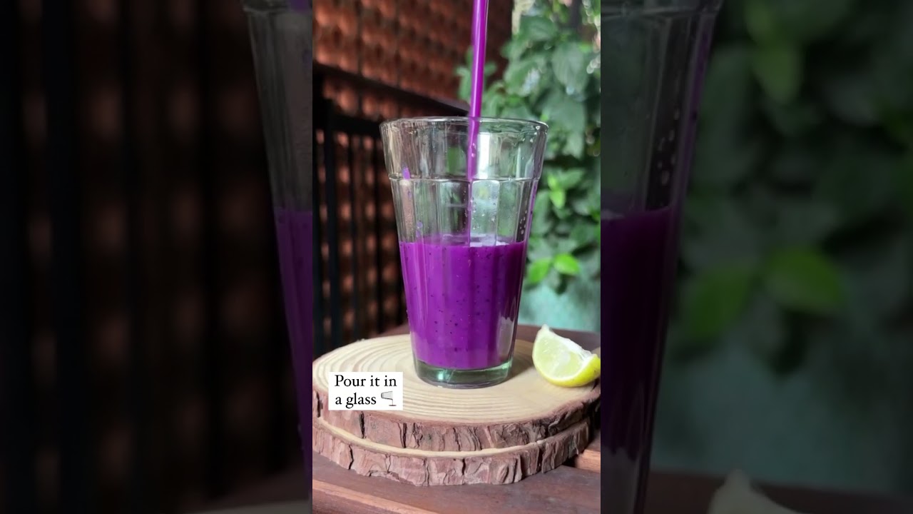 Deliciously Tangy Jamun Sharbat Recipe |  Easy DIY Refreshing Drink | besugarfit