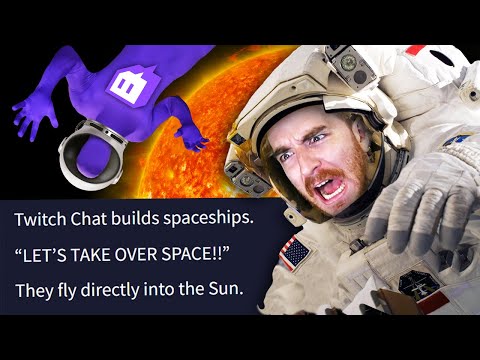 Twitch Chat and I invaded Space with Artificial Intelligence