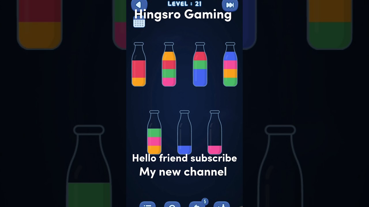 Water sort puzzle games 💧 