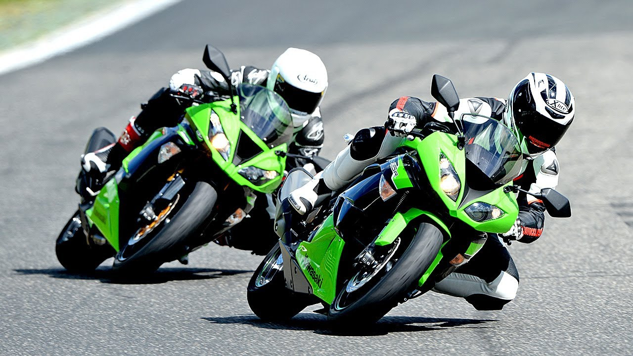 かものはしかも。超ビッグ3体 Kawasaki ZX-6R 600 vs 636 - YouTube