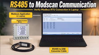 RS485 Modbus RTU के माध्यम से Selec MFM को Modscan से कैसे कनेक्ट करें | स्टेप-बाय-स्टेप गाइड screenshot 5