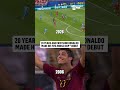 Cristiano Ronaldo still doing it on the world stage 20 years later 🇵🇹