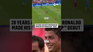 Cristiano Ronaldo still doing it on the world stage 20 years later 🇵🇹