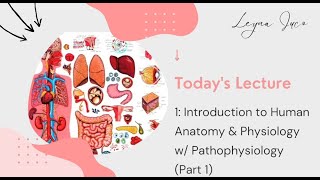 M1: INTRODUCTION TO HUMAN ANATOMY & PHYSIOLOGY W/ PATHOPHYSIOLOGY (THE HUMAN ORGANISM) PART 1