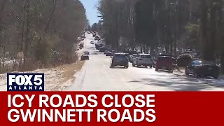 Ice roads causing major issues in Snellville | FOX 5 News