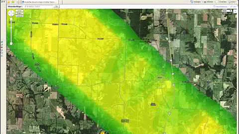 The Weldon Spring Beam St Louis USA, mother of all beams in action