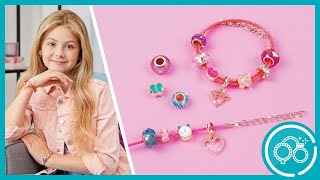 DIY Fun: Mini Pretty in Pink Halo Charms Bracelets