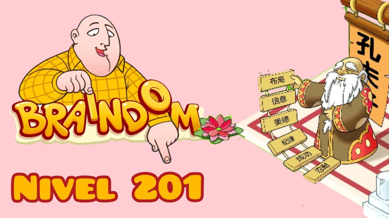 Braindom: Brain Games Test Out - ¡tricky Brain Puzzle! Solución Nivel 201 Walkthrough