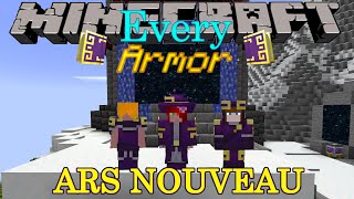 Every Armor Modification for Ars Nouveau Minecraft mod. (1.20.1) screenshot 1