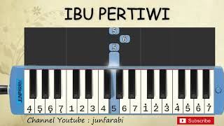 not pianika ibu pertiwi - belajar pianika