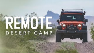 Jeep Into the Vast Sonoran Desert - V22E6