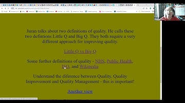 What is Quality? (part one)