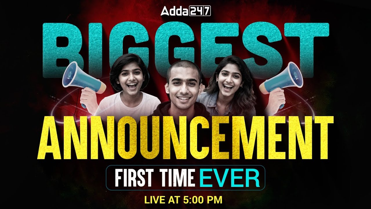 Adda247 Biggest Announcement 🔥 First Time Ever Don’t Miss This Live