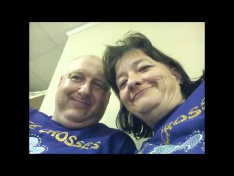 Three Purple Crosses - Garden of Love