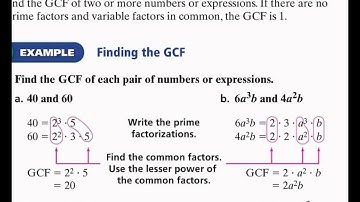 Lesson 4 3 Prime Factorization and GCF