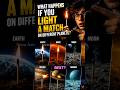 What if You Lit a Match on different Planets?