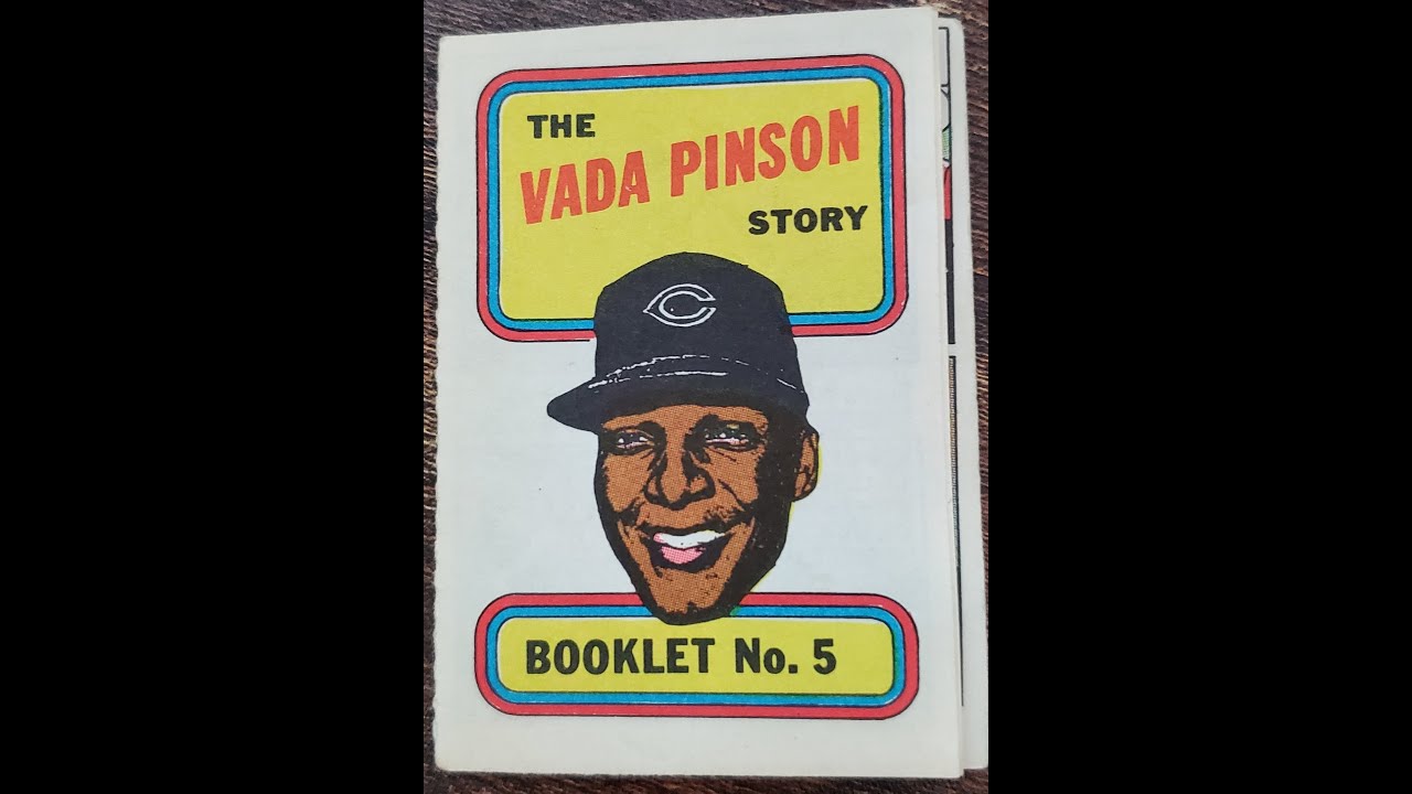 1970 Vada Pinson Sports Card Insert