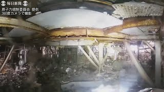 福島第1原発3号機内部、毎時108ミリシーベルト　規制委が調査映像公開
