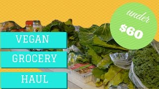 Vegan FOOD HAUL | Under $60