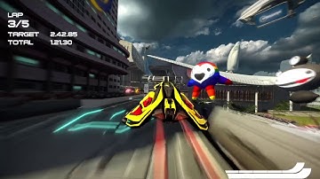 Wipeout Omega Collection: Rockway Stadium TT A class (2:39.76 Pir-hana speed #4)