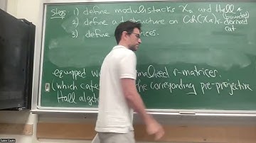 Sabin Cautis - Abelian Hall categories (part 1 of 3)