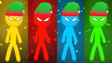 NEW Stickman Party All Random MINIGAMES 1 2 3 4 Player Games 2022 Gameplay