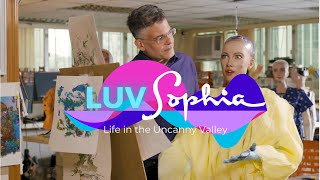Life in the Uncanny Valley:  Sophia Has an Artistic Meltdown