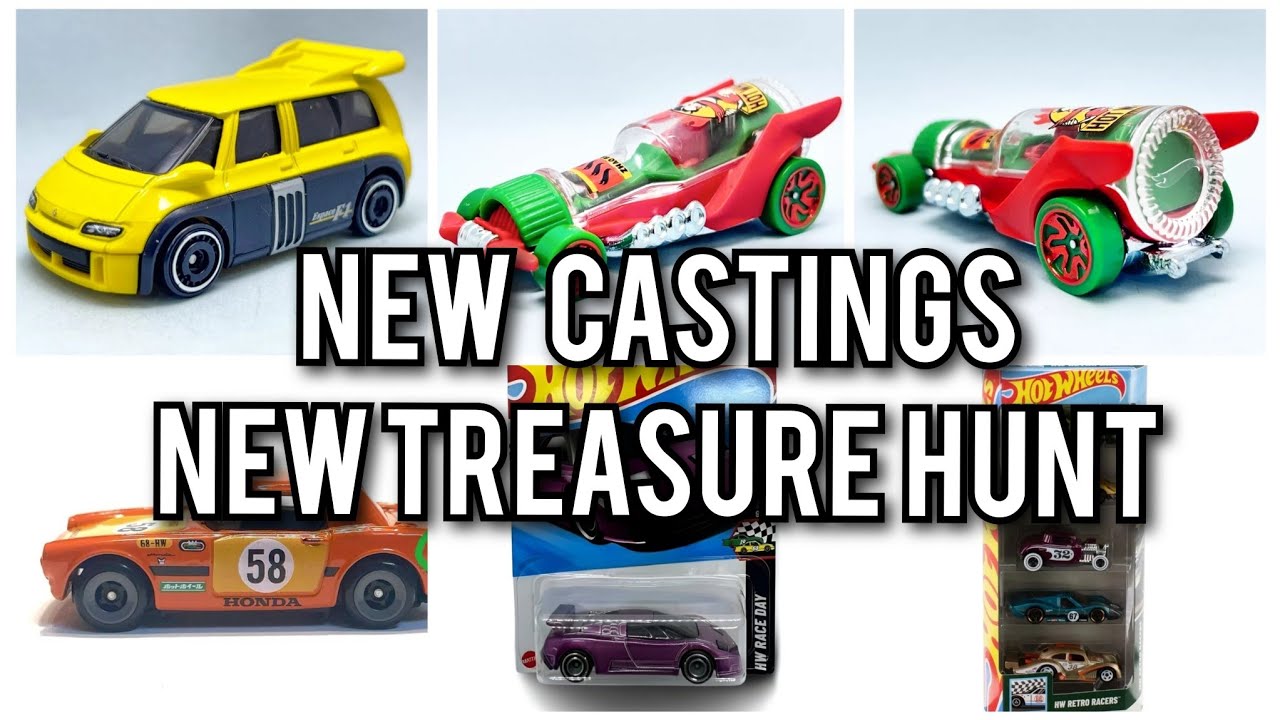 New Hot Wheels Treasure Hunt Honda S800, New Cool Hot Wheels