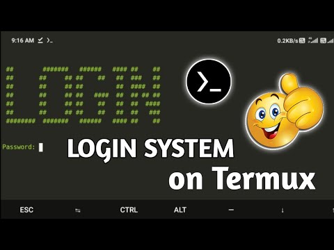 How To Add Login System On Termux In HIndi - Lock Your Termux