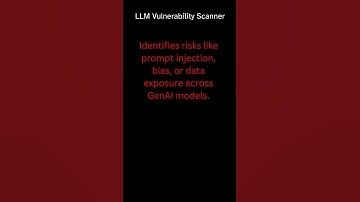 Whats and LLM Vulnerability Scanner?  #aisecurity #aicybersecurity
