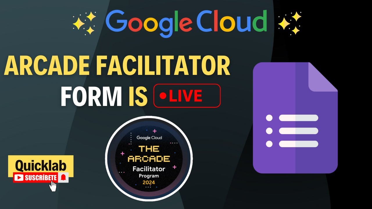How to Fill Arcade Facilitator Form 2024 || #qwiklabs || #arcade ...
