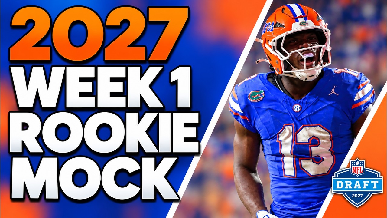 2027 Rookie Mock Draft: Jeremiah Smith, Arch Manning, Cam Coleman & More | Dynasty Fantasy Football