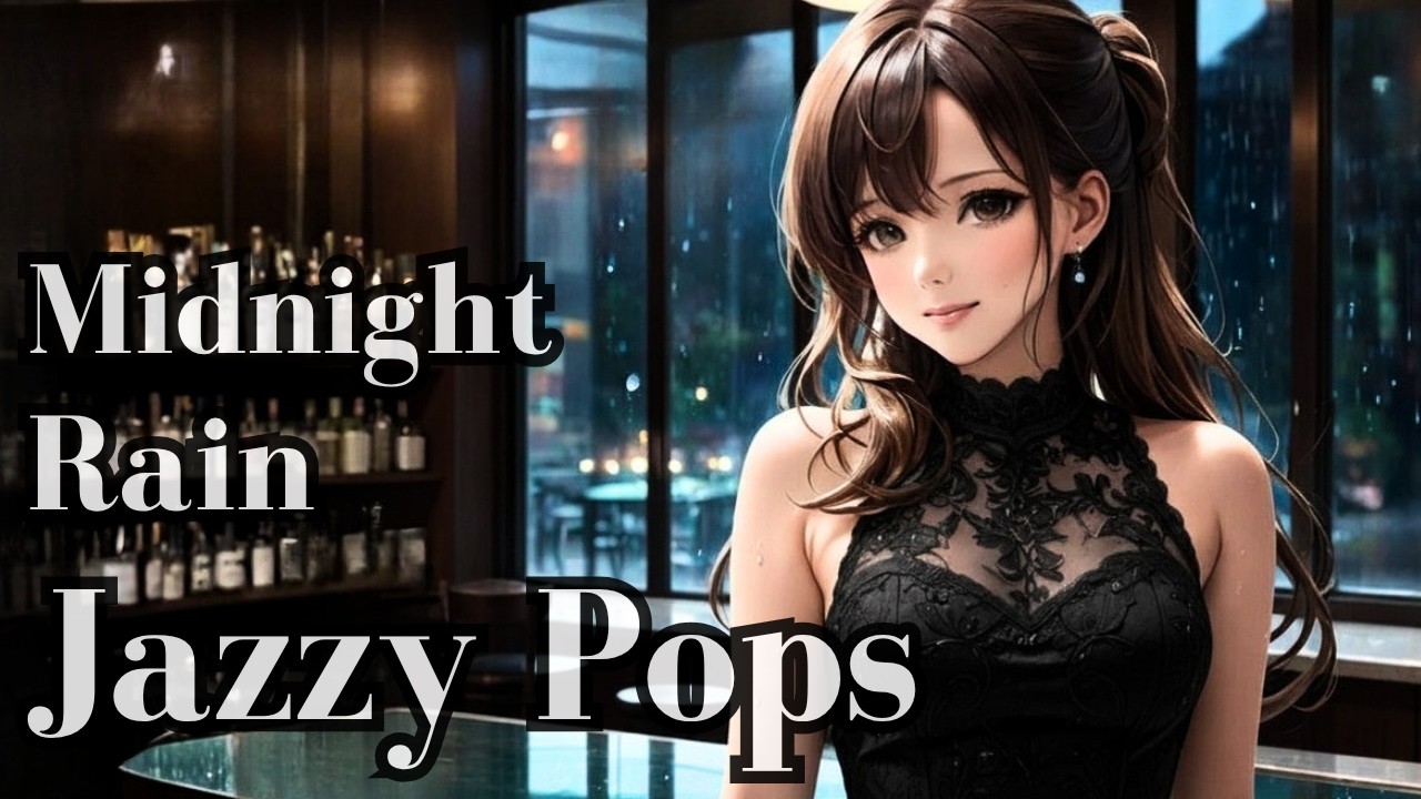 【Jazzy Pops PlayList】|入浴時用|睡眠用|作業用|一人時間の癒しのBGM | Husky Female VocalMidnight Rain Jazzy Pops|Chillhop