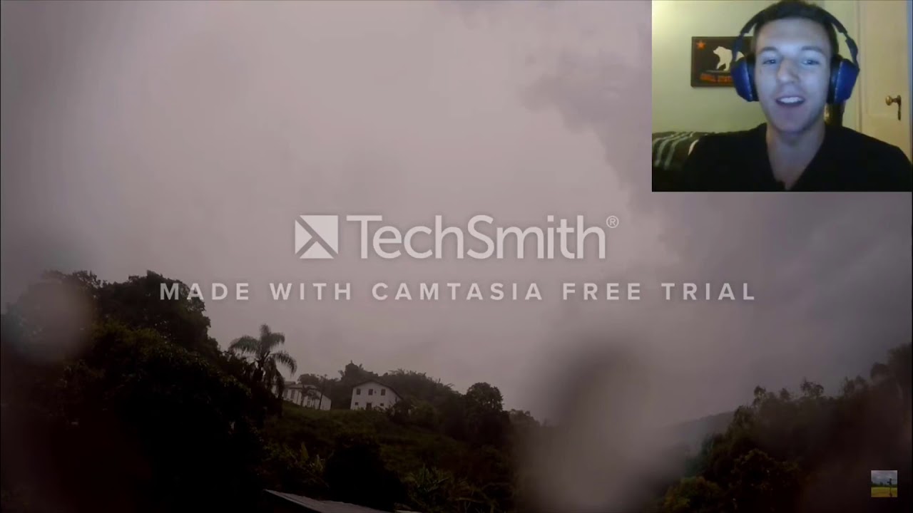 Reaction to Brutal Thunderstorm (EXPLOSIVE THUNDER)