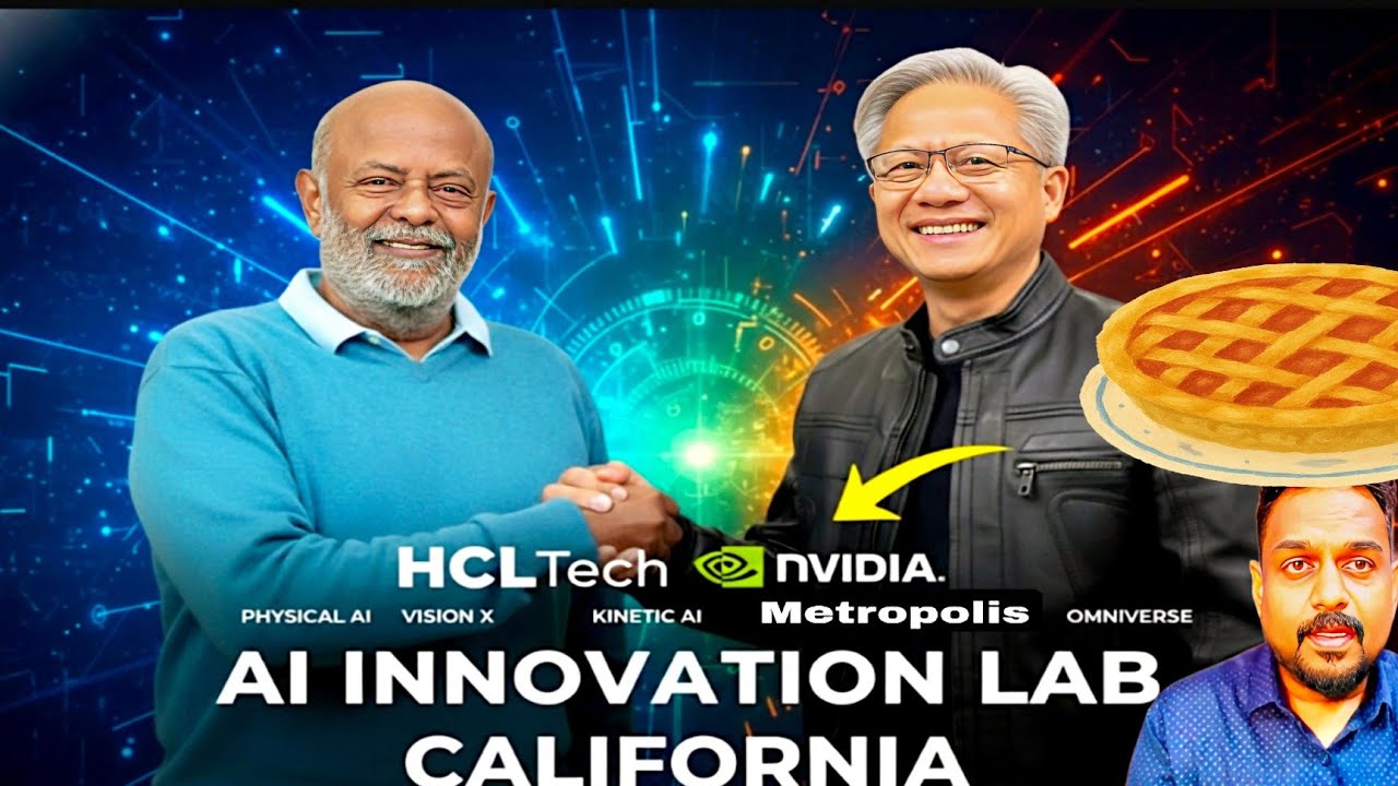 🇮🇳 HCL Tech & NVIDIA Join Forces for Physical AI Revolution | Vision X, Omniverse, Isaac Sim & More!