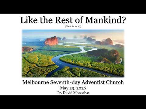 [Mark Series: 26] "Like The Rest Of Mankind" | Pr. David Monsalve