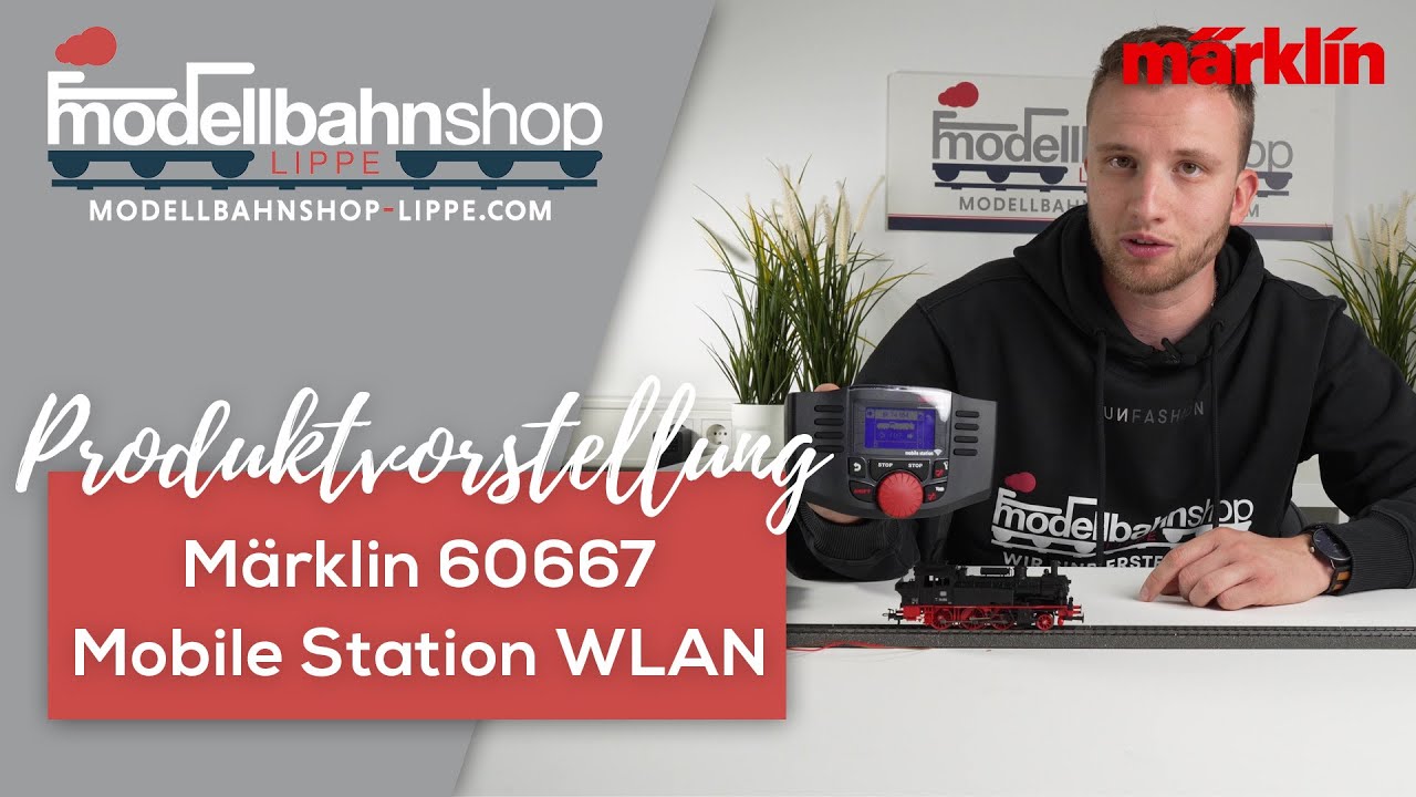 Märklin | 60667 | Mobile Station WLAN | Spur Neutral - YouTube