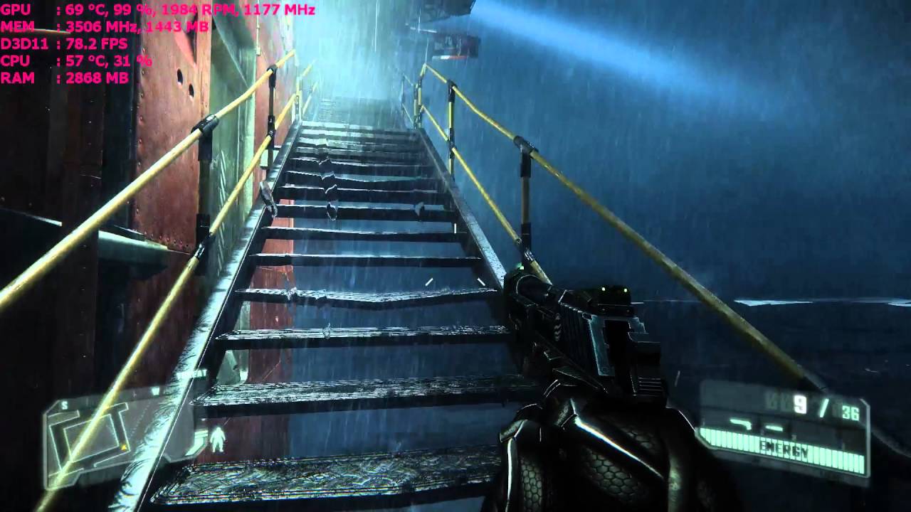 B2G - Crysis 3 - benchmark sequence for GPU test