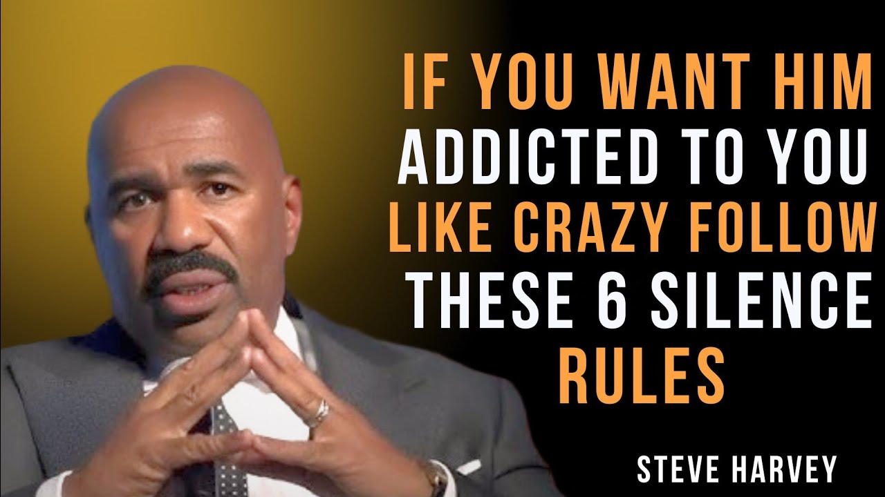 🔥💋 6 молчаний, которые заставят его безумно к вам привязаться 💯 | Мотивация от Стива Харви