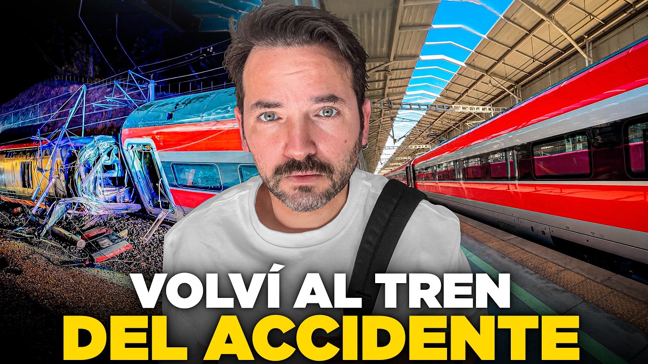 VOLVÍ AL TREN DEL ACCIDENTE - El TRAUMA de sobrevivir al descarrilamiento de ADAMUZ