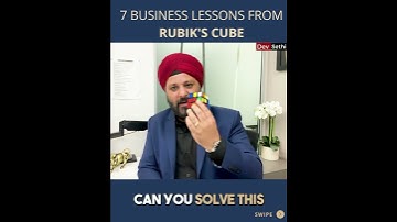 What I Learnt From The Rubik